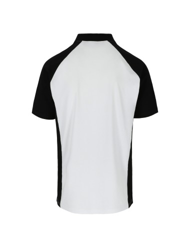 Polo de travail bicolore Herock Brabo coton biologique stretch manches courtes
