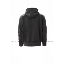 Sweat de travail zippé capuche Dallas Payper gris vue 2