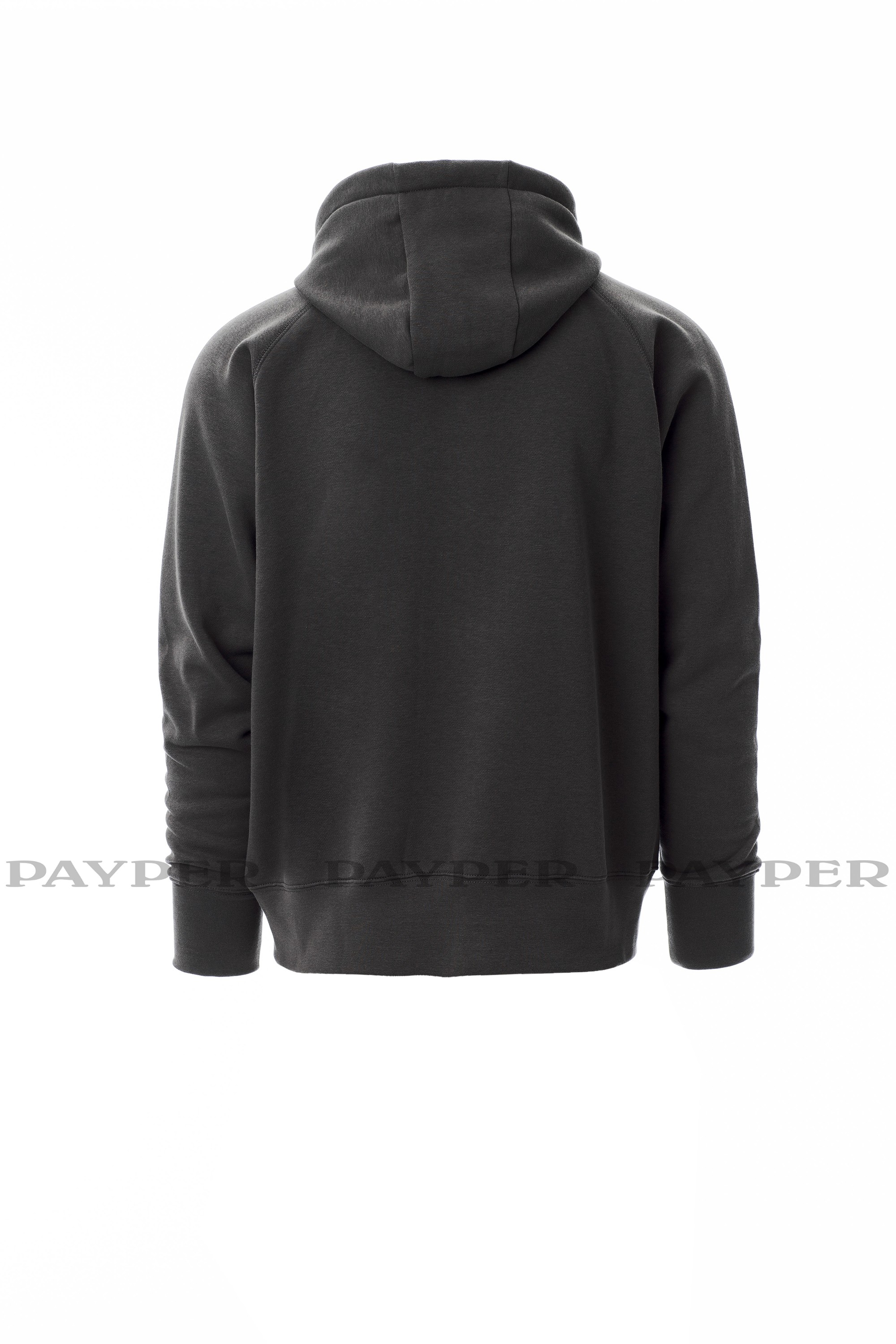 Sweat de travail zippé capuche Dallas Payper gris vue 1