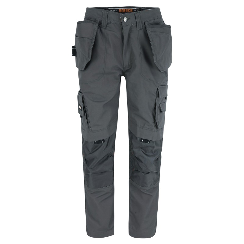 Pantalon de travail expert Dagan Herock cotepro gris vue 1