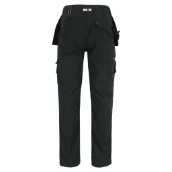Pantalon de travail expert Dagan Herock cotepro noir vue 2