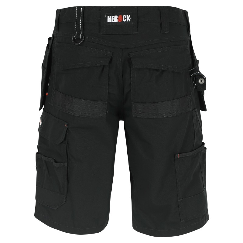 Bermuda de travail multipoches Pallas Herock noir vue 1