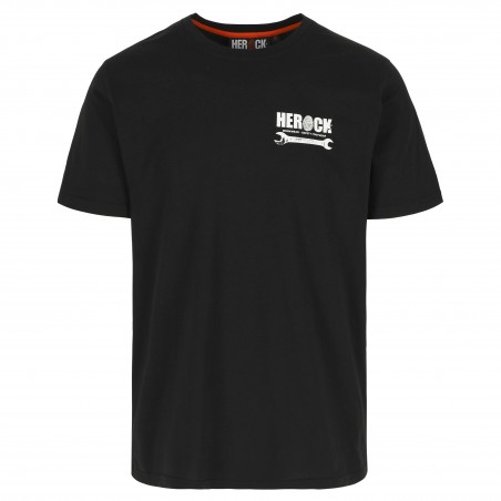 Tee shirt manches courtes motifs outils Herock face