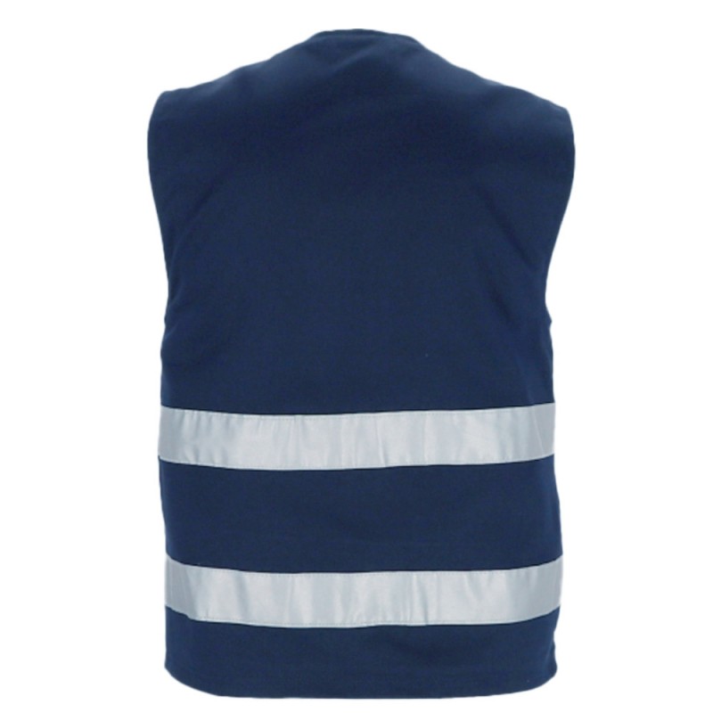 Gilet de travail visibilité augmentée Jervis Valento face