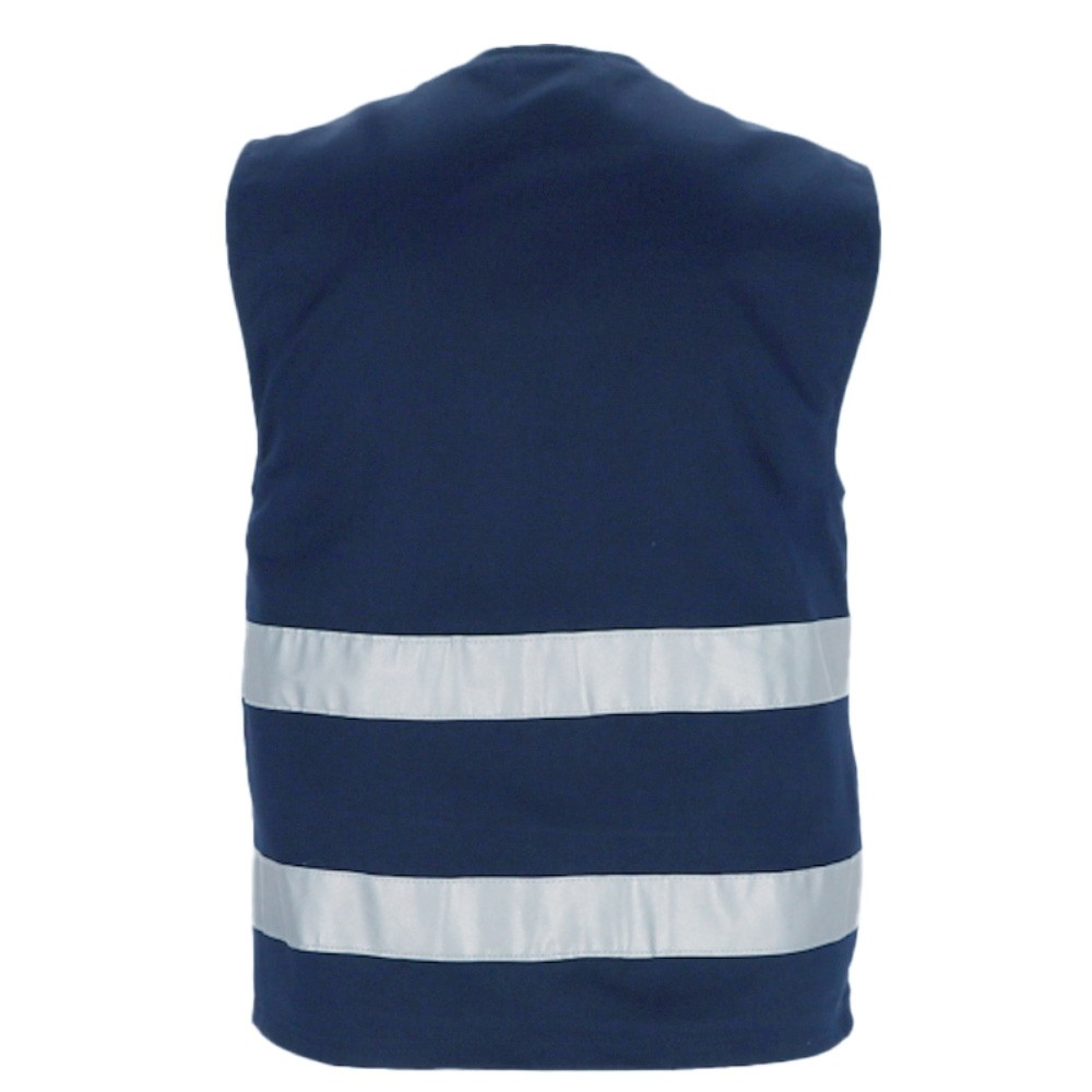 Gilet de travail visibilité augmentée Jervis Valento face