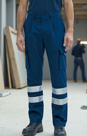Pantalon de travail visibilité augmentée Missouri Valento 1