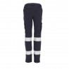 Pantalon de travail visibilité augmentée stretch Naos Valento
