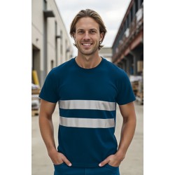 Tee shirt manches courtes visibilité augmentée Sendai Valento vue 1