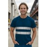 Tee shirt manches courtes visibilité augmentée Sendai Valento