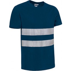 Tee shirt manches courtes visibilité augmentée Sendai Valento vue 2