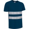 Tee shirt manches courtes visibilité augmentée Sendai Valento