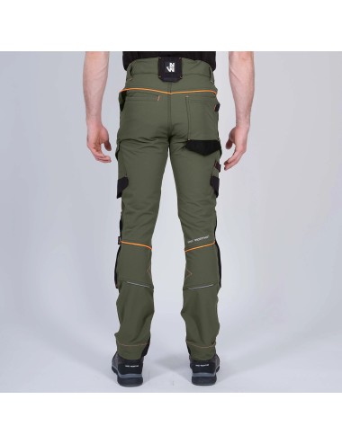 pantalon de travail confort stretch Sacha Nine Worths kaki 2