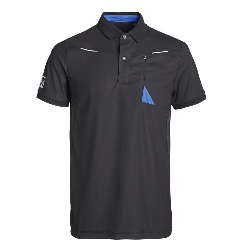 Polo travail cooldry Horten North Ways cotepro gris