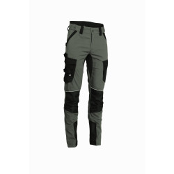 Pantalon de travail ripstop résistant Mirage Nine Worths kaki vue 1