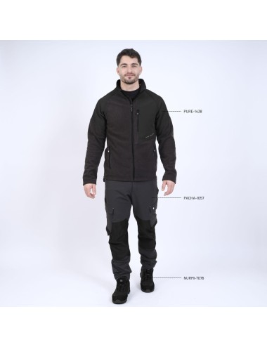 Gilet de travail Pure Nine Worths polaire Softshell vue 3