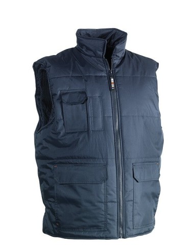 Gilet travail sans manches Neptune Herock cotepro marine