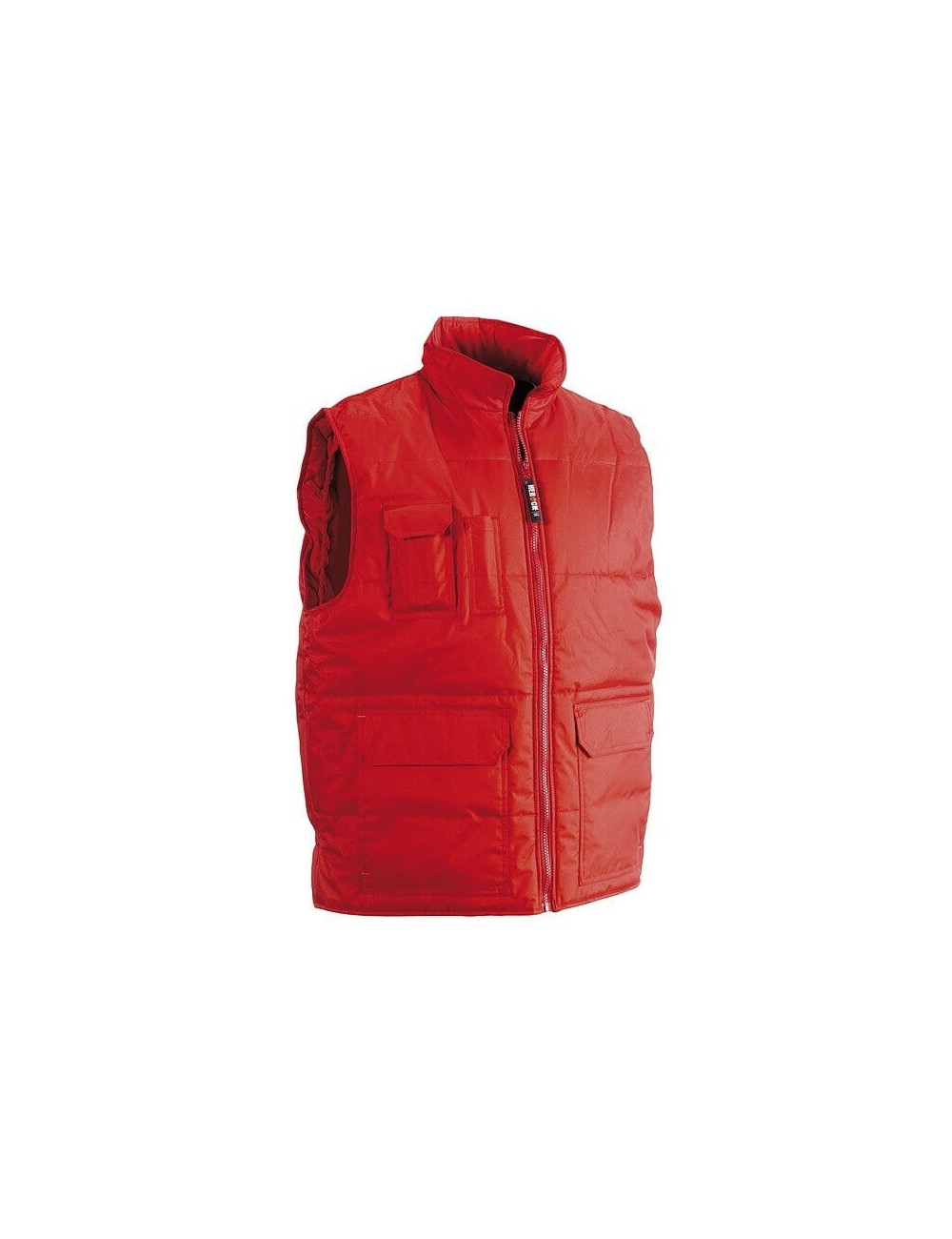 Gilet travail sans manches Neptune Herock cotepro rouge