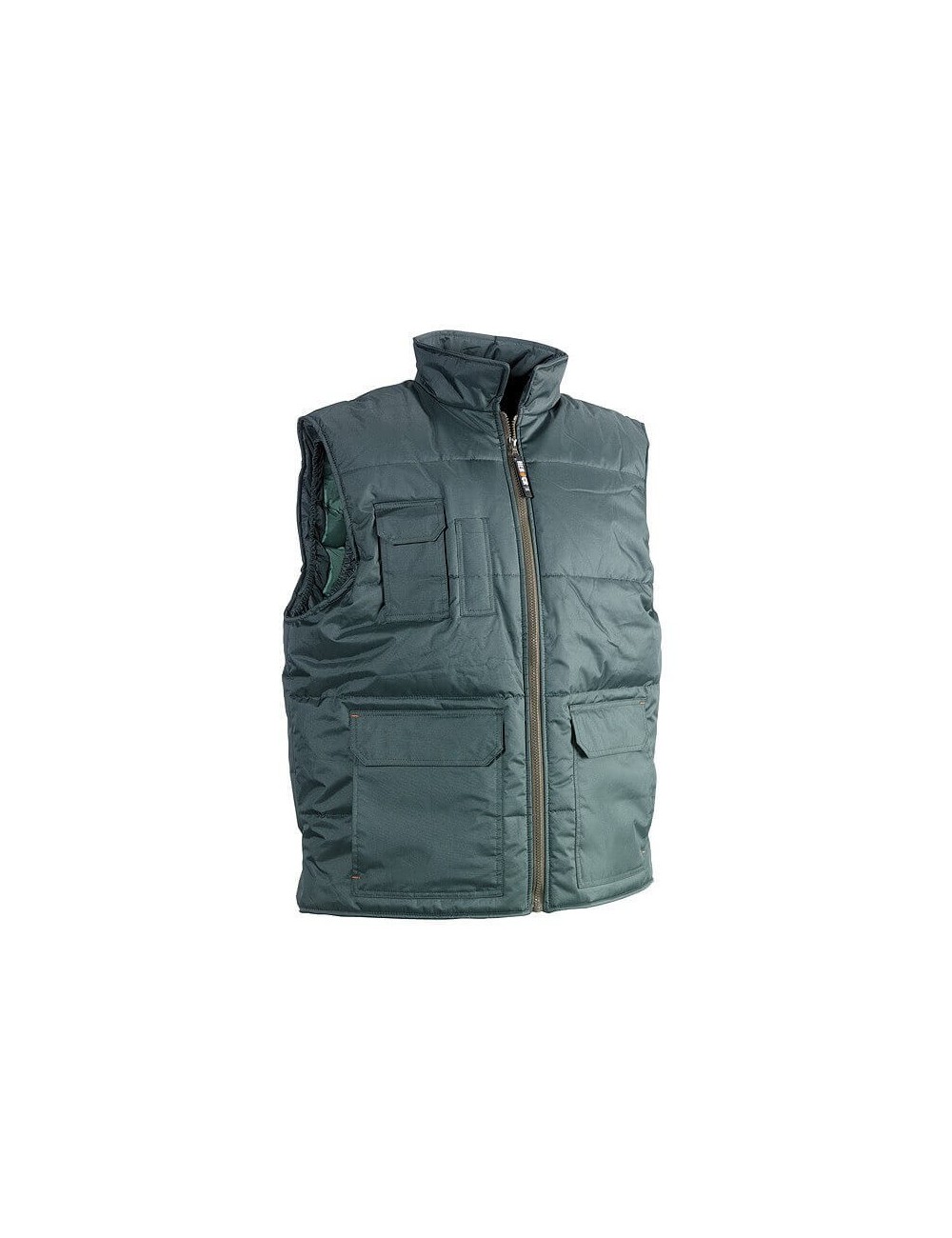 Gilet travail sans manches Neptune Herock cotepro vert