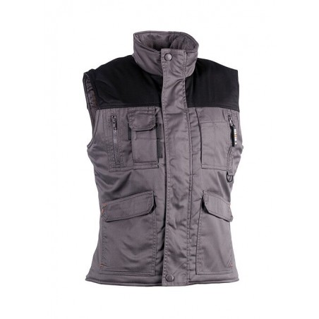 Gilet travail femme Diana Sherock cotepro gris