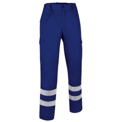Pantalon de travail reflechissant basique Drill cotepro bleu