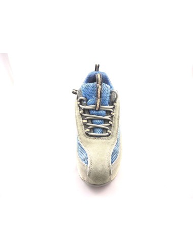 Chaussure securite femme Antibes S1 bleu ciel blanc vue 5 cotepro.fr