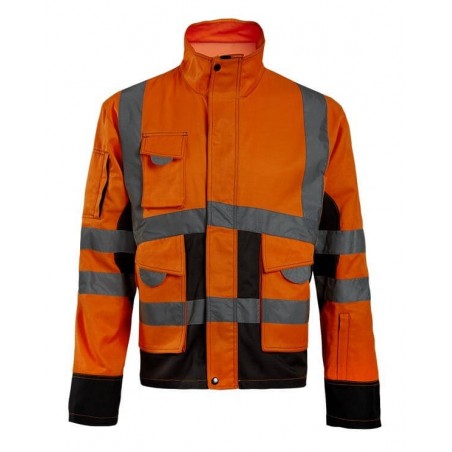 Veste haute visibilite Asfur NW jaune ou orange cotepro