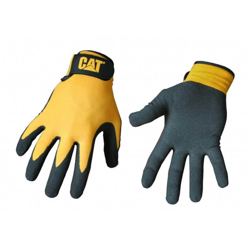 Gants protection enduction nitrile CAT 17416 Caterpillar cotepro