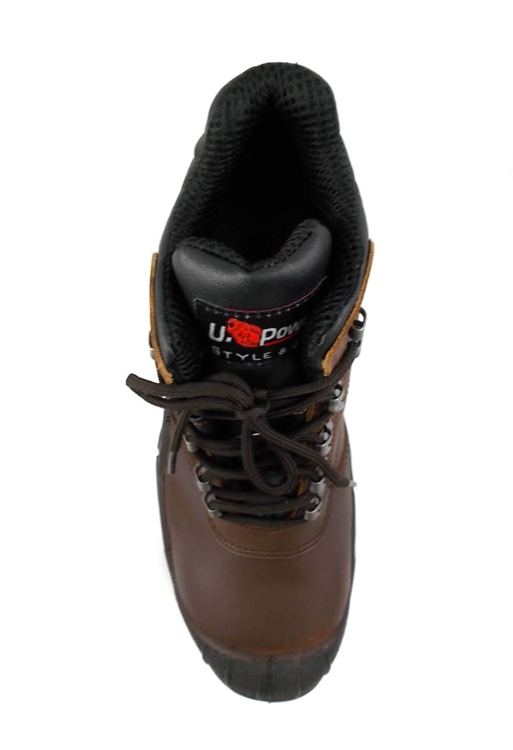 Chaussure securite montante resistante Katmai S3 SRC U-Power cotepro marron vue 3