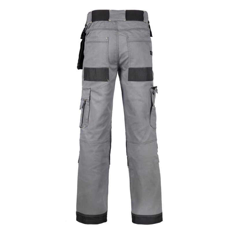 Pantalon de travail coton Howard gris Nine Worths cotepro