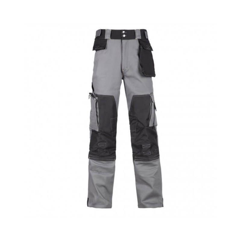 Pantalon de travail coton Howard gris Nine Worths cotepro