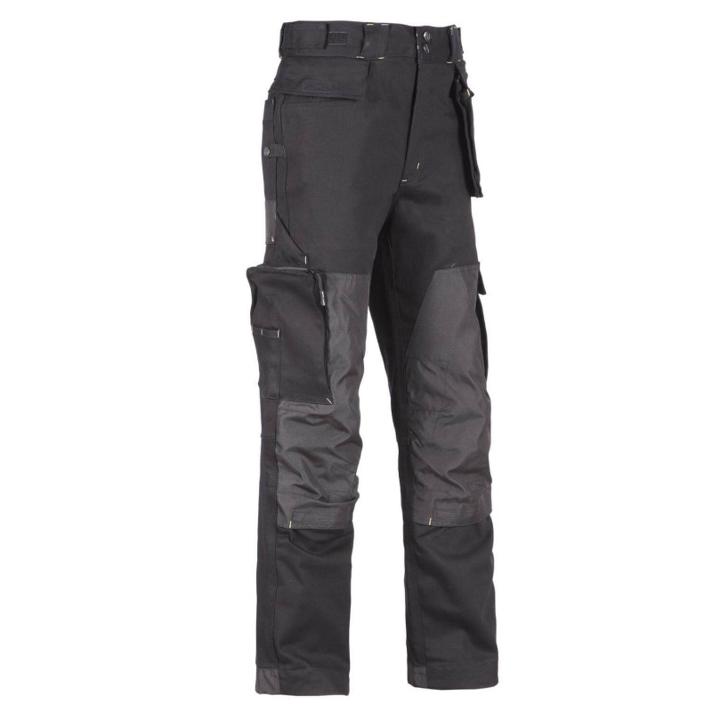 Pantalon travail coton Howard black Nine Worths cotepro