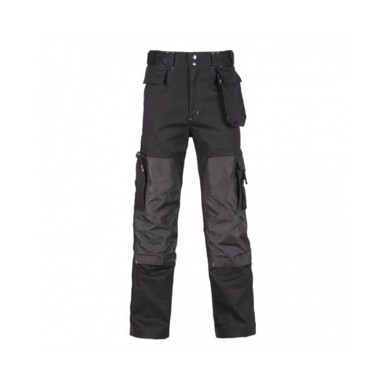 Pantalon travail coton Howard black Nine Worths cotepro