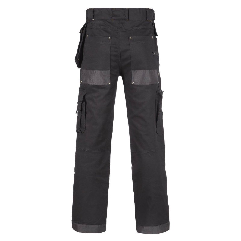 Pantalon travail coton Howard black Nine Worths cotepro