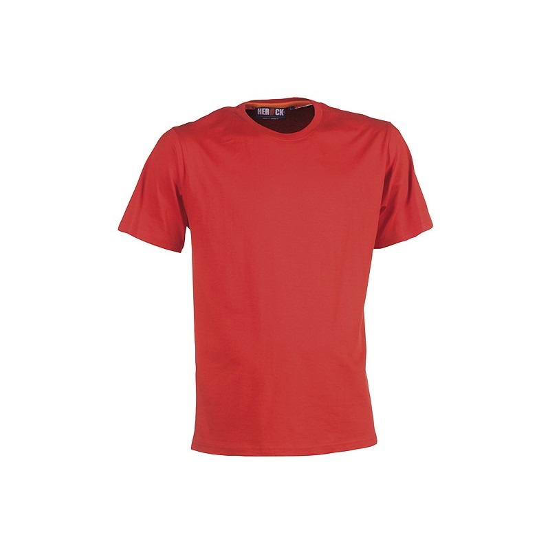 Tee shirt travail resistant Argo Herock cotepro rouge