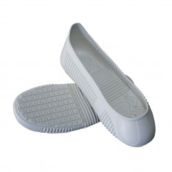 Sur chaussure anti glisse easy grip noir ou blanc S24 cotepro blanc