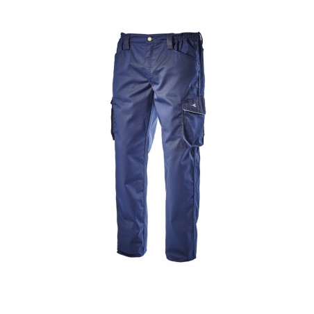 Pantalon travail homme Staff poly Diadora Utilty cotepro navy