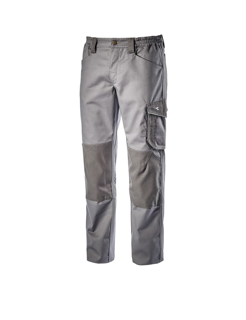 Pantalon travail genouilleres Rock Poly Diadora cotepro gris