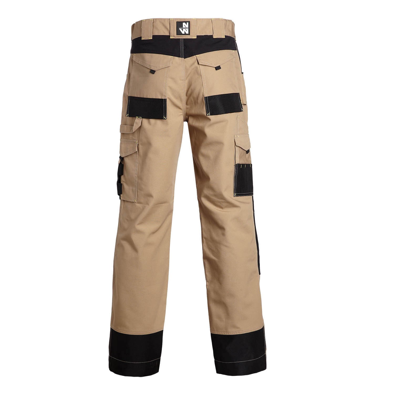 Pantalon travail robuste Adam beige Nine Worths