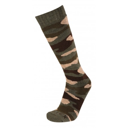 Paire chaussettes camouflage estex 39/42 ou 43/46 cotepro