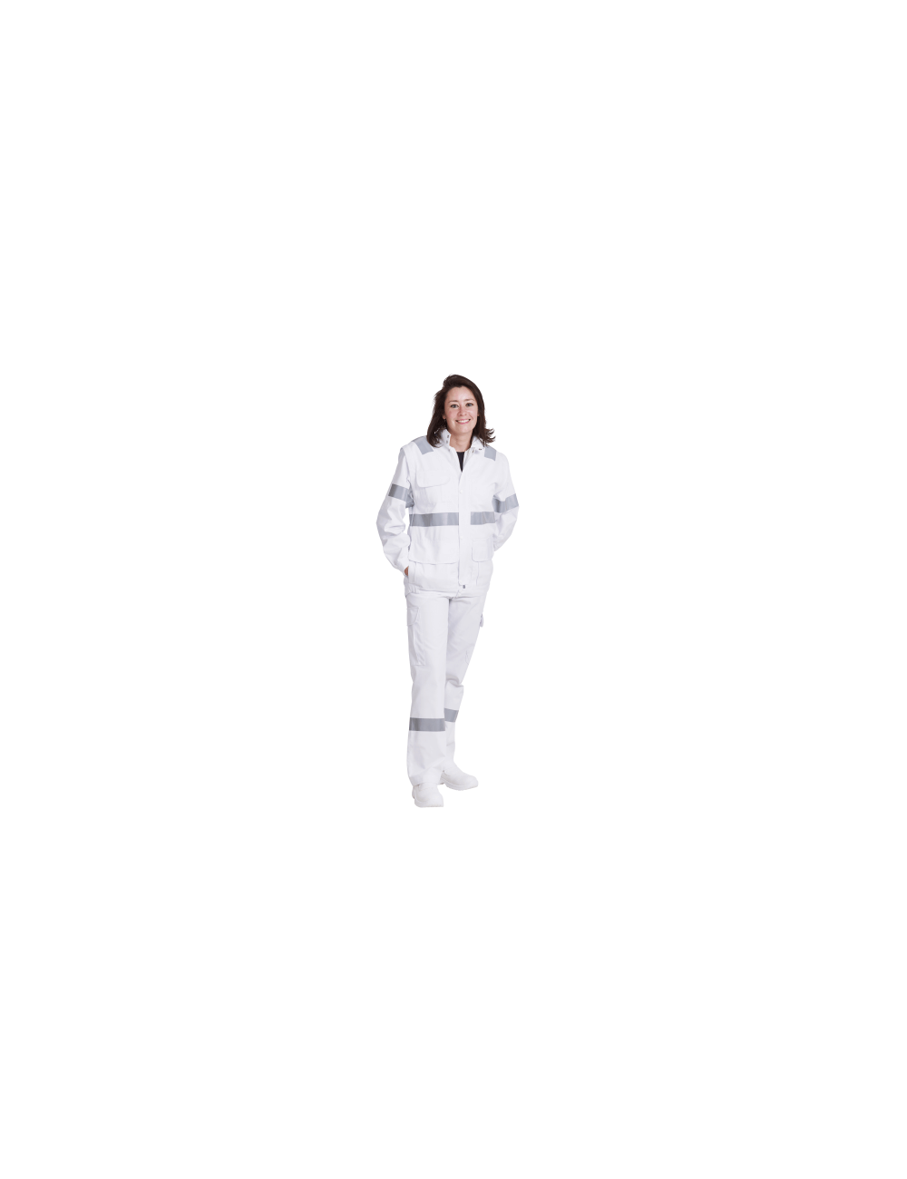 Blouson ambulancier mixte blanc ou marine REMI cotepro blanc