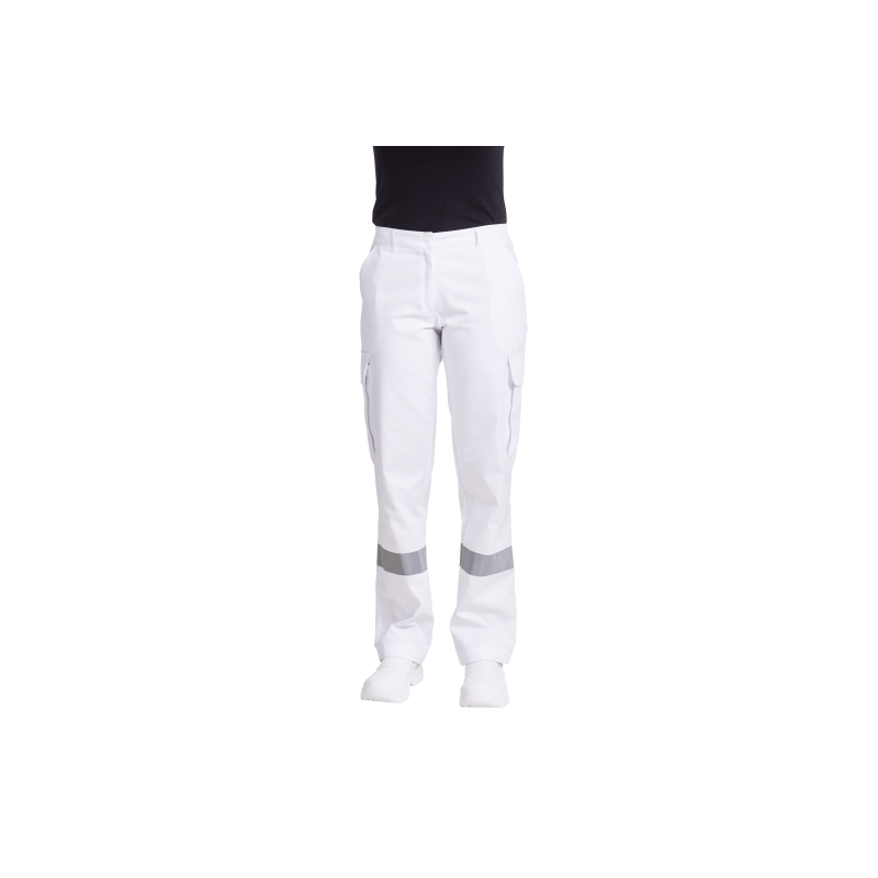 Pantalon ambulancier femme marine ou blanc Remi 5200 cotepro blanc