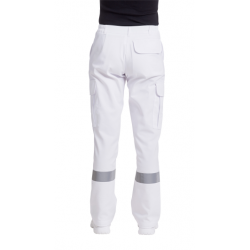 Pantalon ambulancier femme marine ou blanc Remi 5200 cotepro blanc vue 1