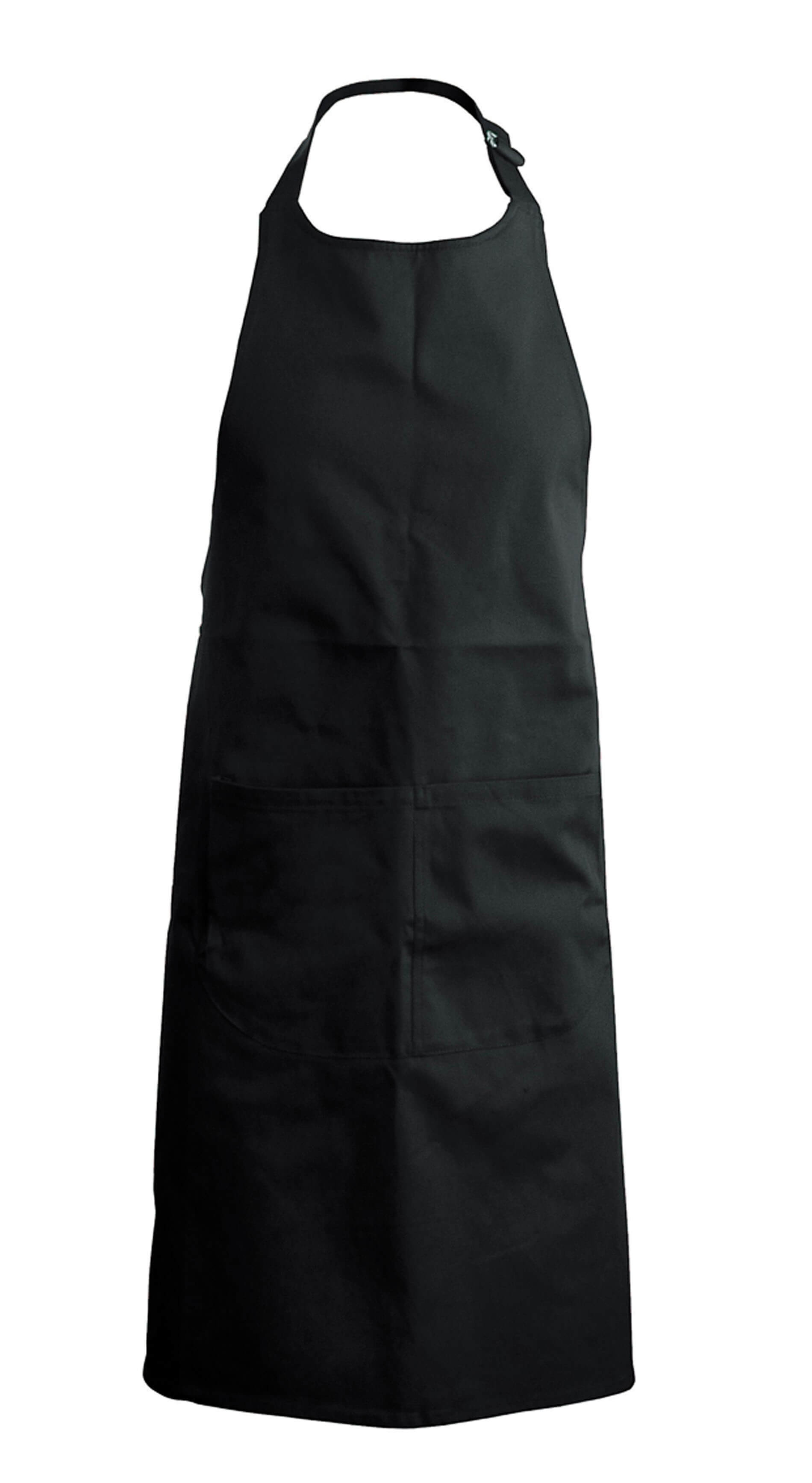 Tablier sommelier coton apron Kariban cotepro noir
