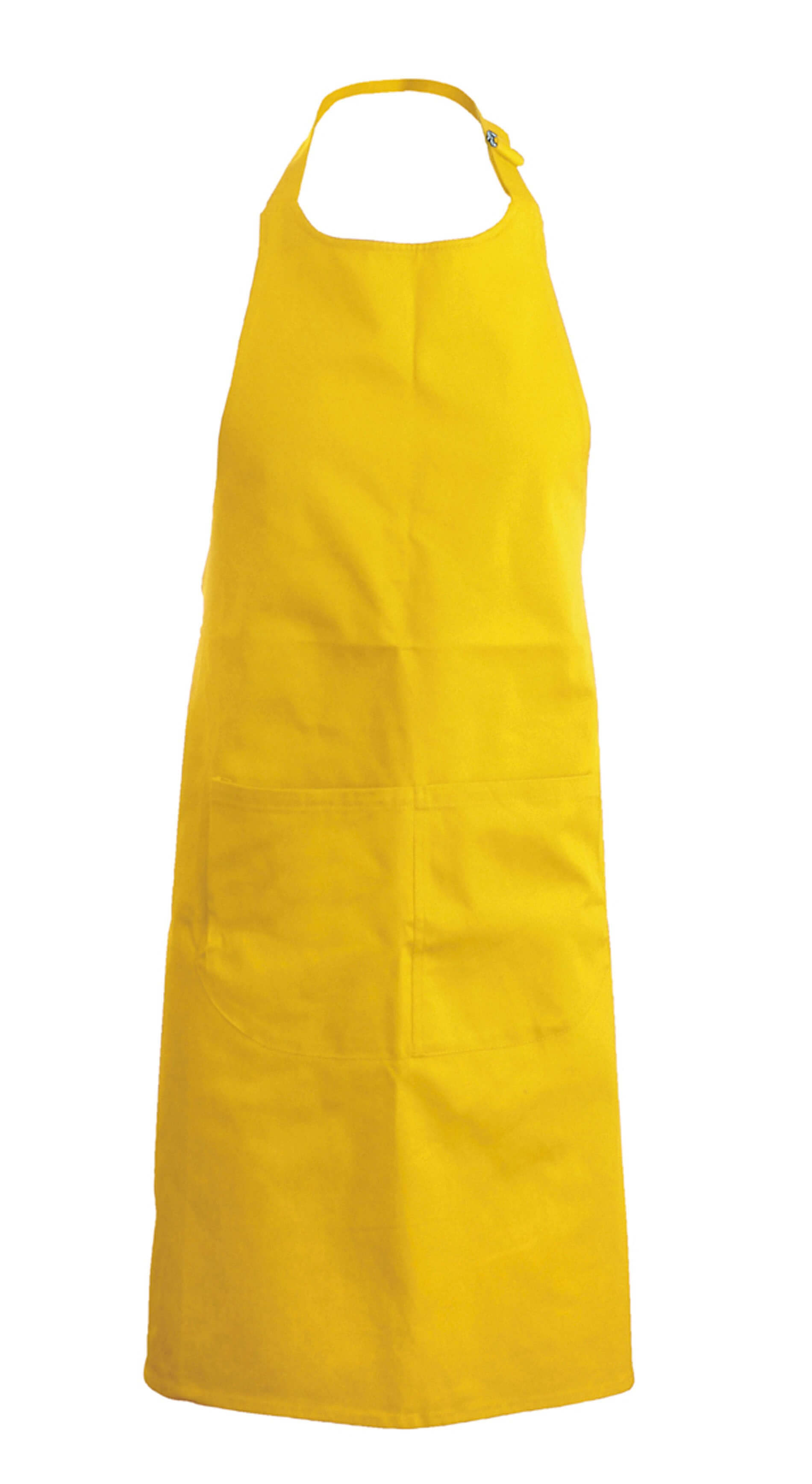 Tablier sommelier coton apron Kariban cotepro jaune