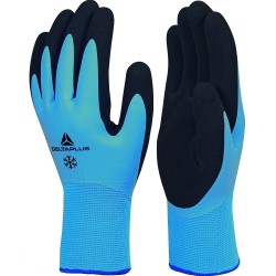 Lot 3 paires gants Thrym special froid Delta plus bleu vue 1 cotepro.fr