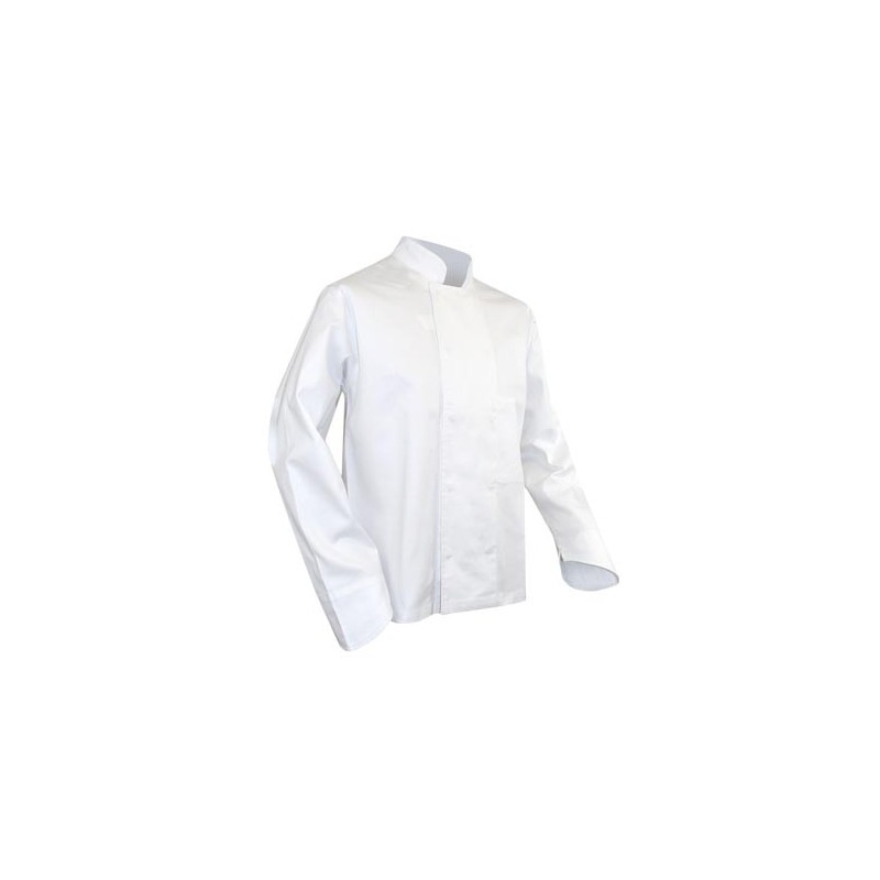 Veste cuisine coton blanche Poisson LMA cotepro