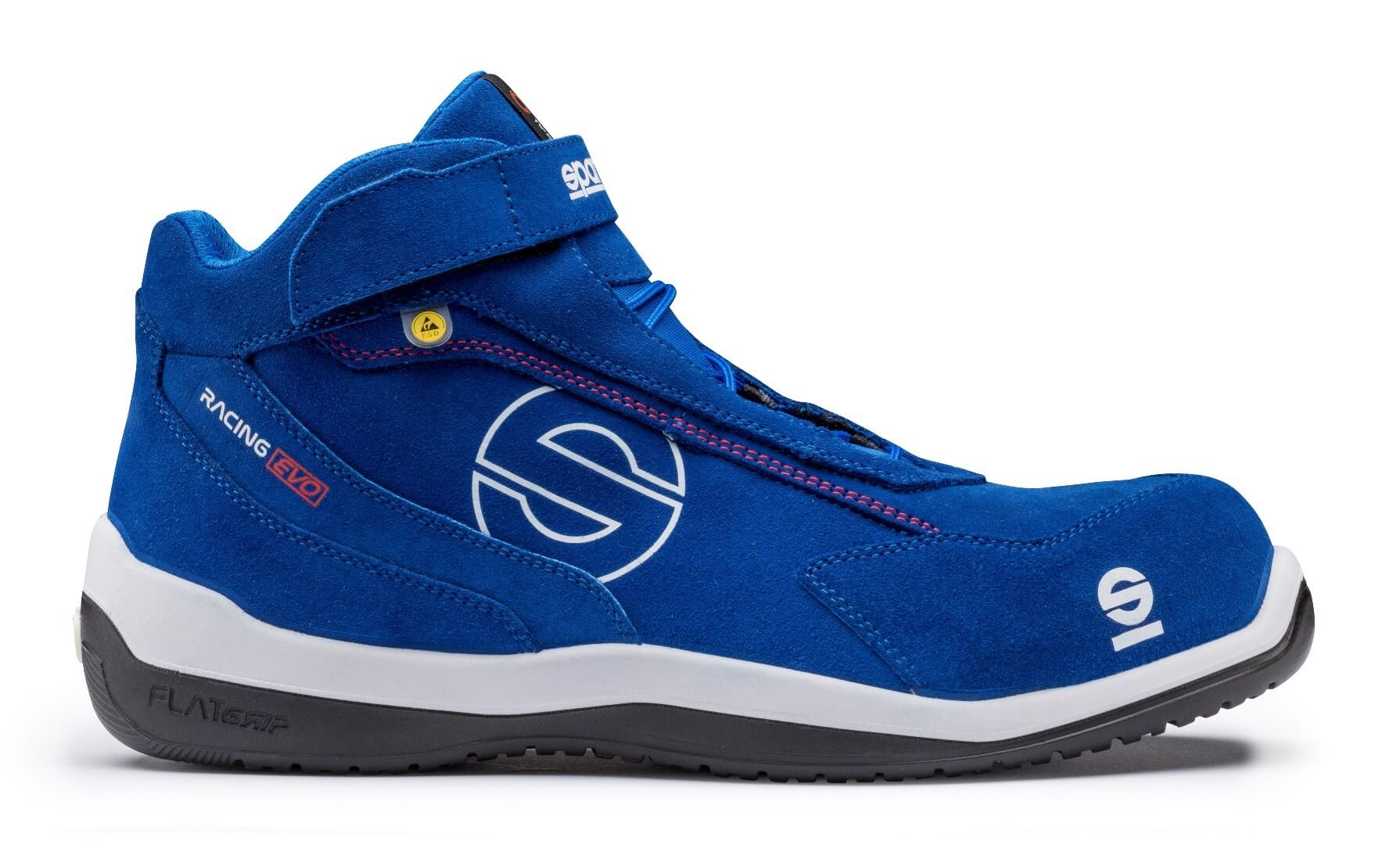 Chaussure securite semi montante racing bleu S3 Sparco cotepro