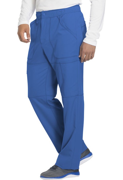 Pantalon medical elastique homme bleu Dickies cotepro