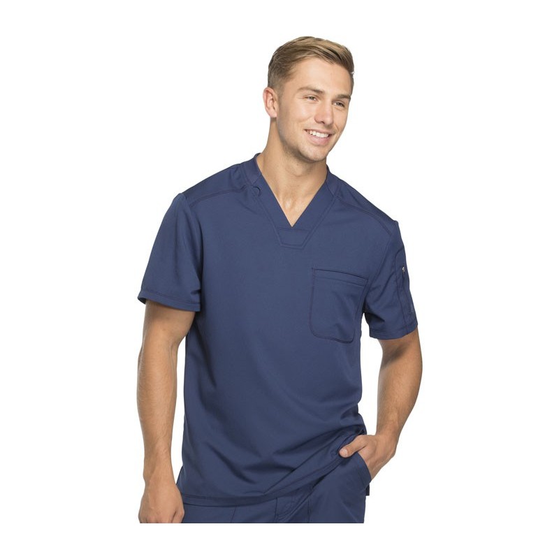 Tunique medicale homme moderne marine Dickies cotepro