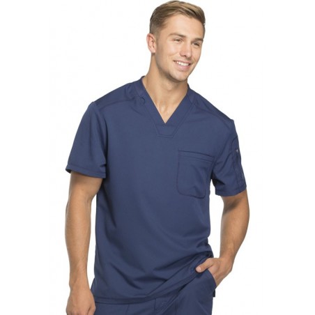 Tunique medicale homme moderne marine Dickies cotepro